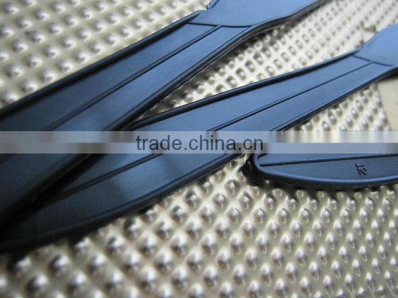 Biodegradable disposable plastic and corn starch knife SGS FDA EN13432 ok biobased
