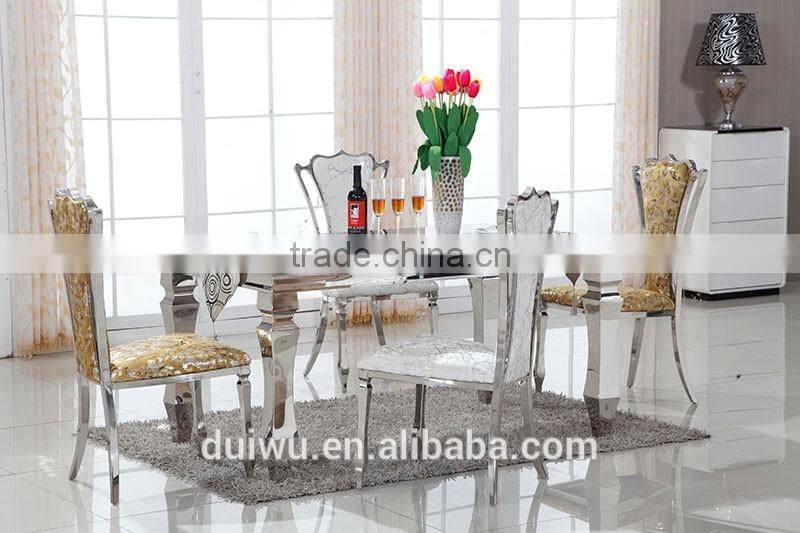 2016 cheap marble used dining room furniture for sale