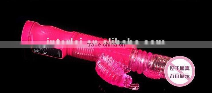 Automatic stretch sex electric vibrators butterfly rotation Magbeads vibrating rubber penis adult sex toys dildo vibrater