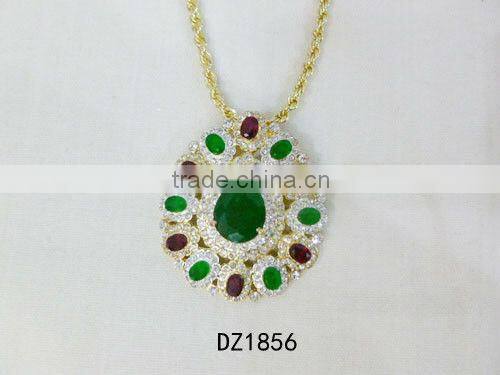 Gold pendent wholesale initial pendent jewelry for muslim allah pendent