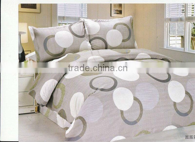 100% polyester bedsheet set/flower printed/70gsm bedding set/pigment print/many designs/nantong factory