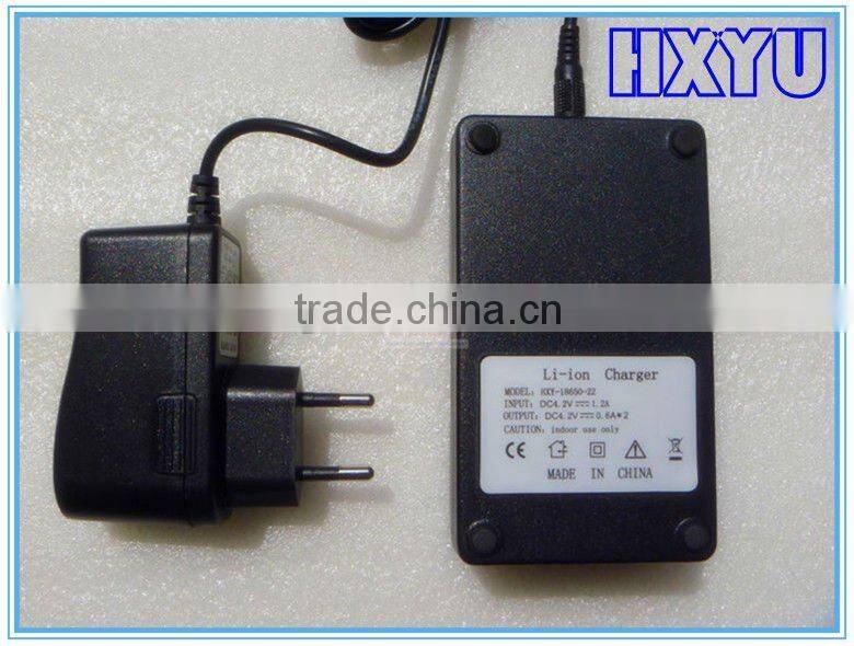 4.2v lithium battery charger for rechargeable lithium battery 18650