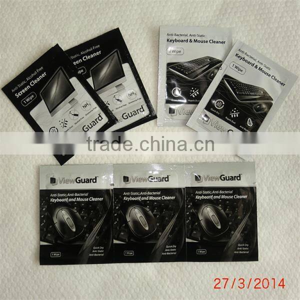 computer screen cleaner wet wipe, laptop lens cleaning cloth kits