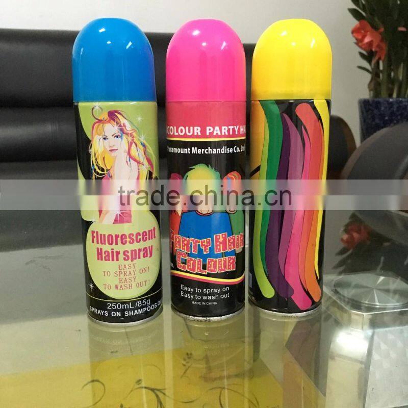 party glitter spray instant hair color spray