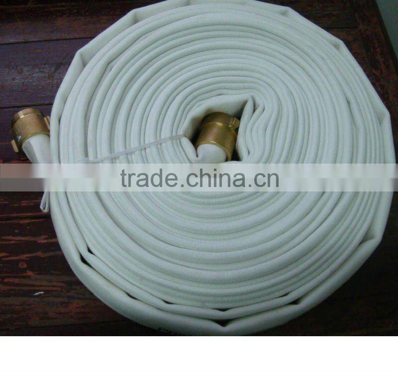 Double jacket cotton hose