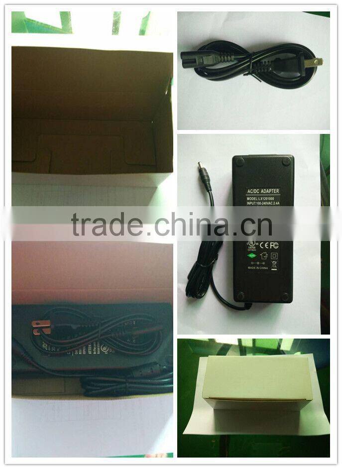 ac dc power adapter 120W 12V 10A Switching Power Supply passed the UL FCC CE KC certification