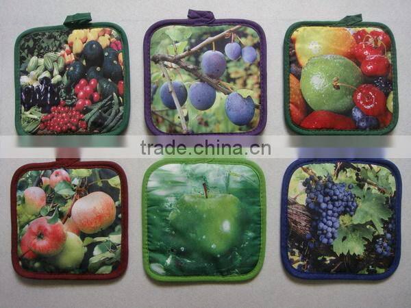 photo or digital printing polyester material oven mitten
