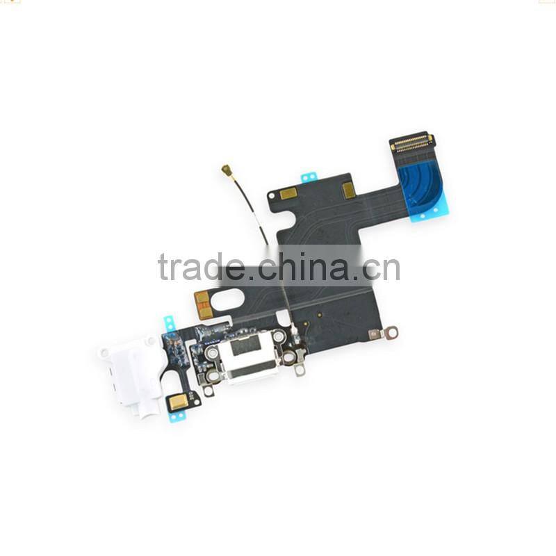 New Original Headphone Jack Audio Ribbon Flex Cable with Connector Pre-installed for Iphone 6 Replacement Part