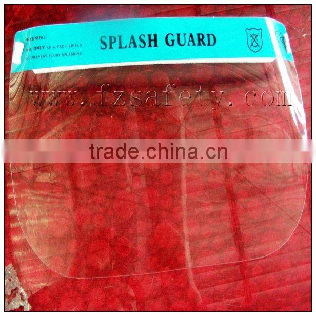 Medical anti-fog face shields in CE