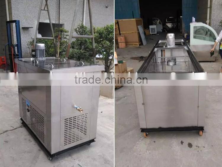Refrigerant f404a CE approved popsicle making machine / ice popsicle machine
