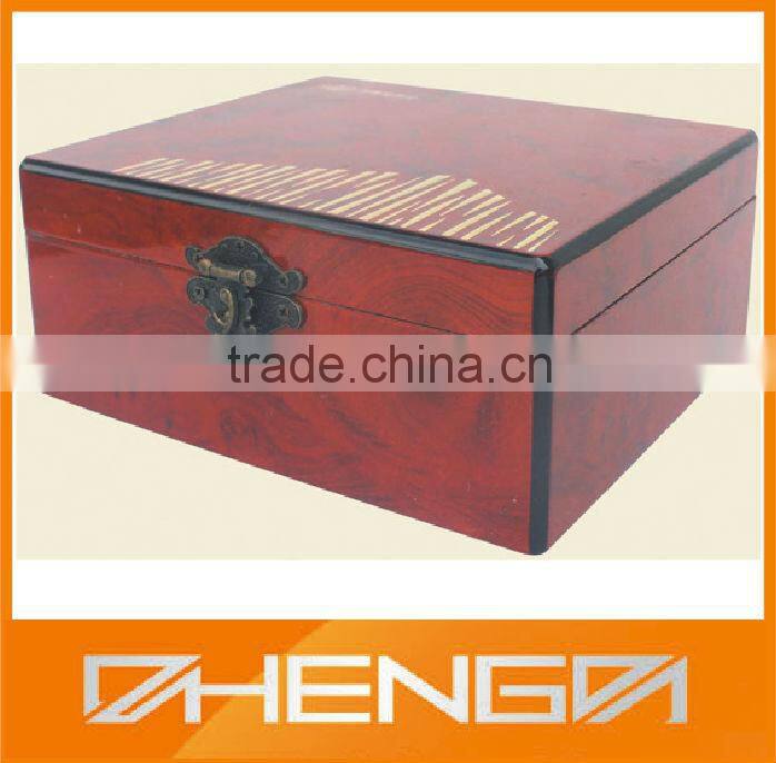 Good Quality Customized Wood Tie Gift Box for Storage
