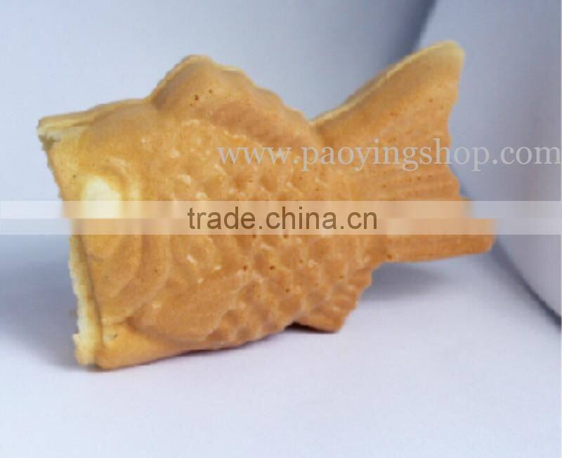 (2 in 1) 5pcs Fish Waffle Commercial Use Non-stick 110v 220v Electric Digital Icecream Taiyaki Baker + Batter Dispenser