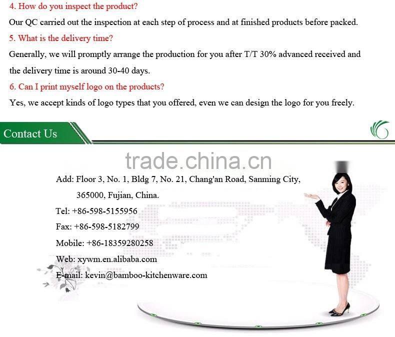 Bamboo Cutting Chopping Board Rectangle Paddle Round With Handle Kitchen Home