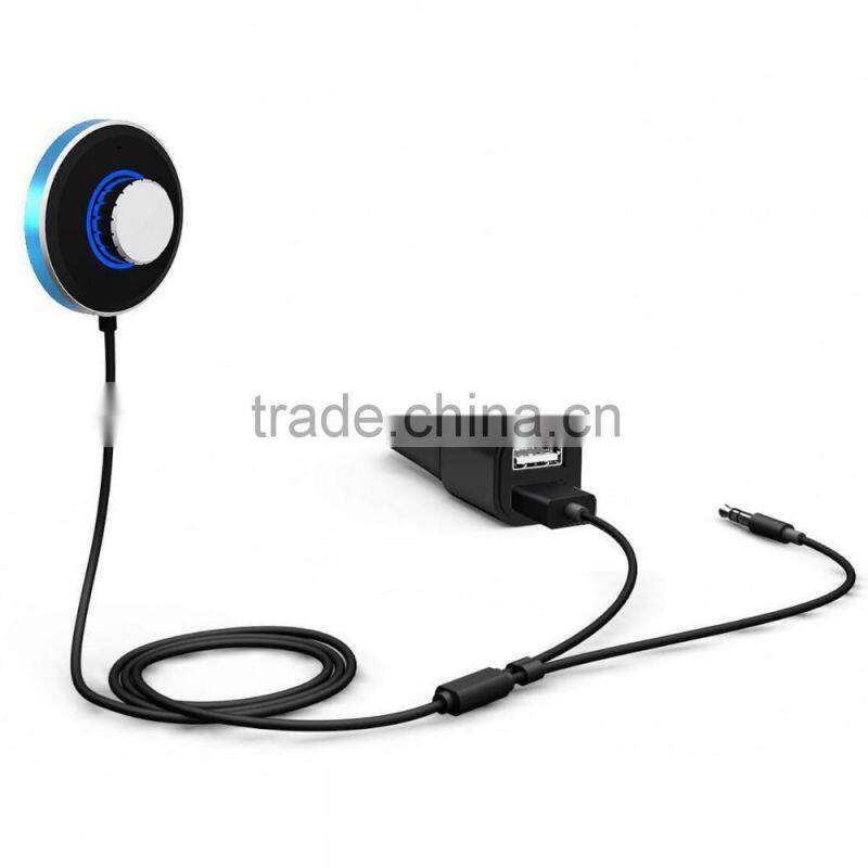 Factory direct supply! BT-3 Bluetooth 4.0 Car Handsfree Wireless Audio Receiver 3.5mm auxiliary jack
