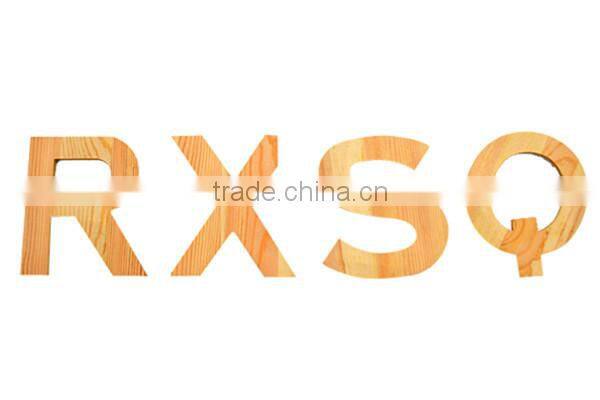 Trade assurance custom standing lovely alphabet wooden letter word