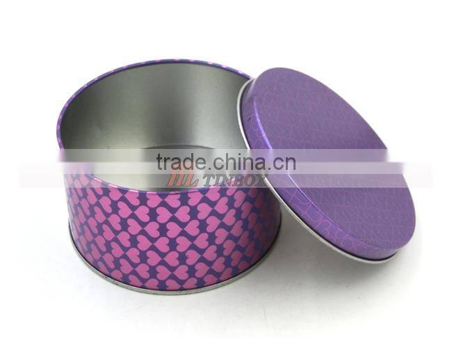 Gift Round Tin Box