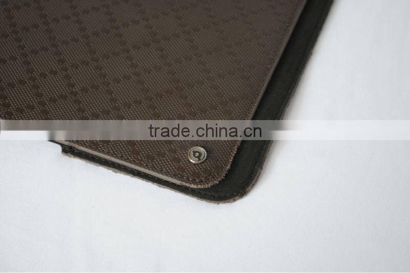 Brown PU Leather Tablet PC Pouch