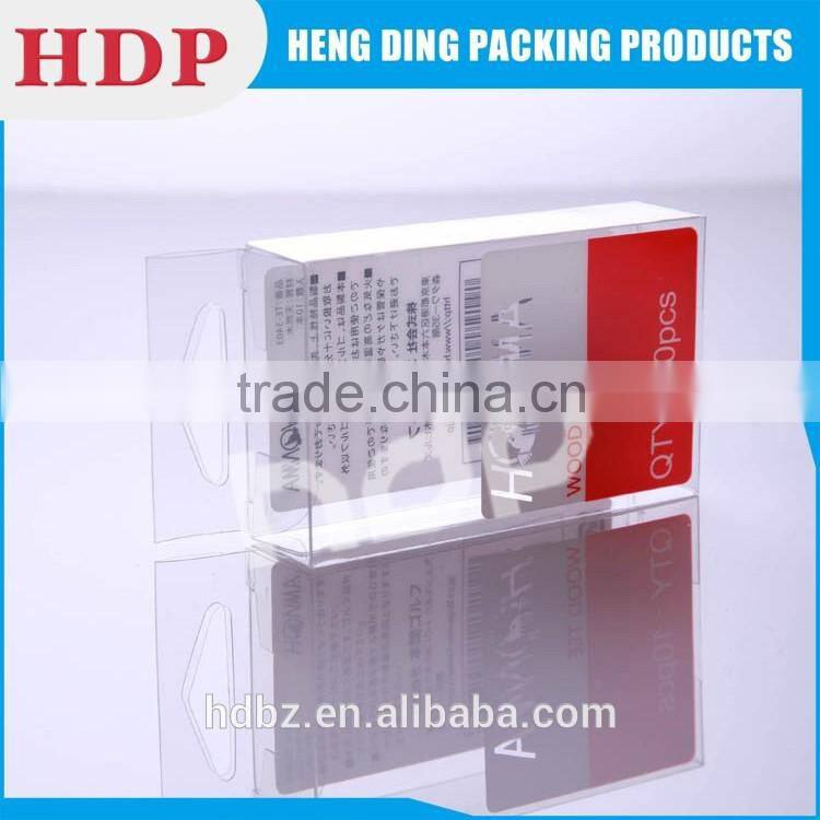 factory offer disposable clear pvc box packaging