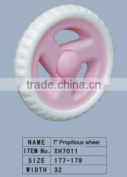 7" baby trolley wheel eva foamed wheel for baby stroller wheel