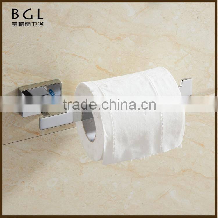 20733 square style hot selling toilet paper holder zinc alloy bathroom accessories