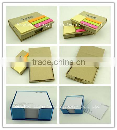 Advertising Memo Cube Paper 4Sides Logo Printed Rectangle Filler Paper