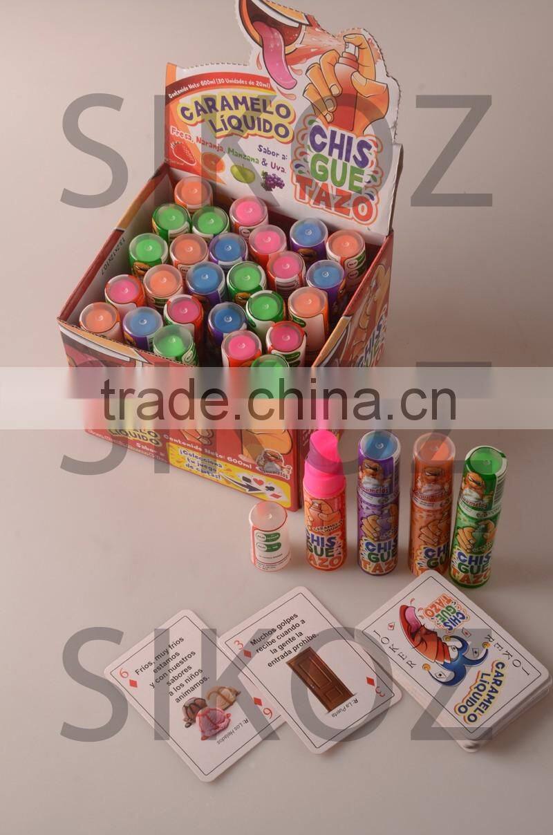 SK-A123 playing cards spray candy