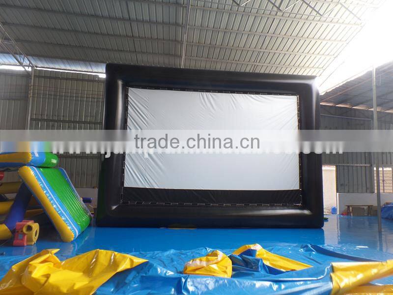 Cheap Advertising Movie Screen,Inflatable PVC screen for sale