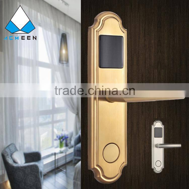 Hotel card electronic lock with screen