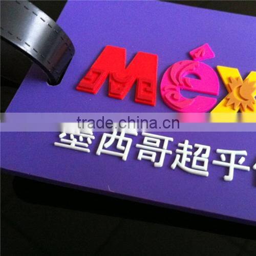 cheap pvc custom luggage tag
