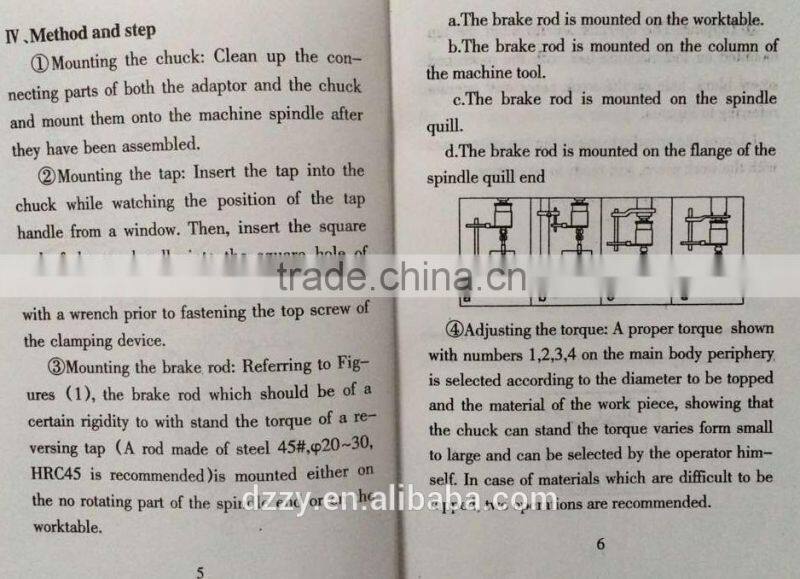 Reversible Tapping Chuck