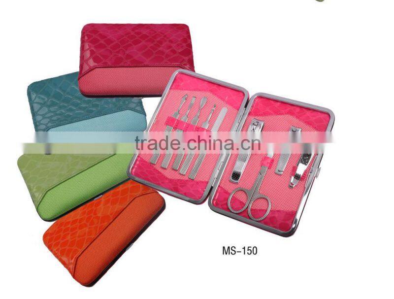 High quality stainless steel nail tools set kit