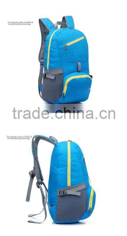 2014 best promotional sport bag durable polyester school backpack