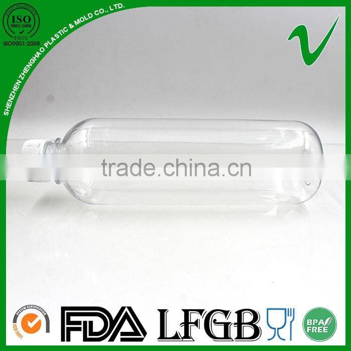 16oz boston round empty plastic type juice bottle with food grade