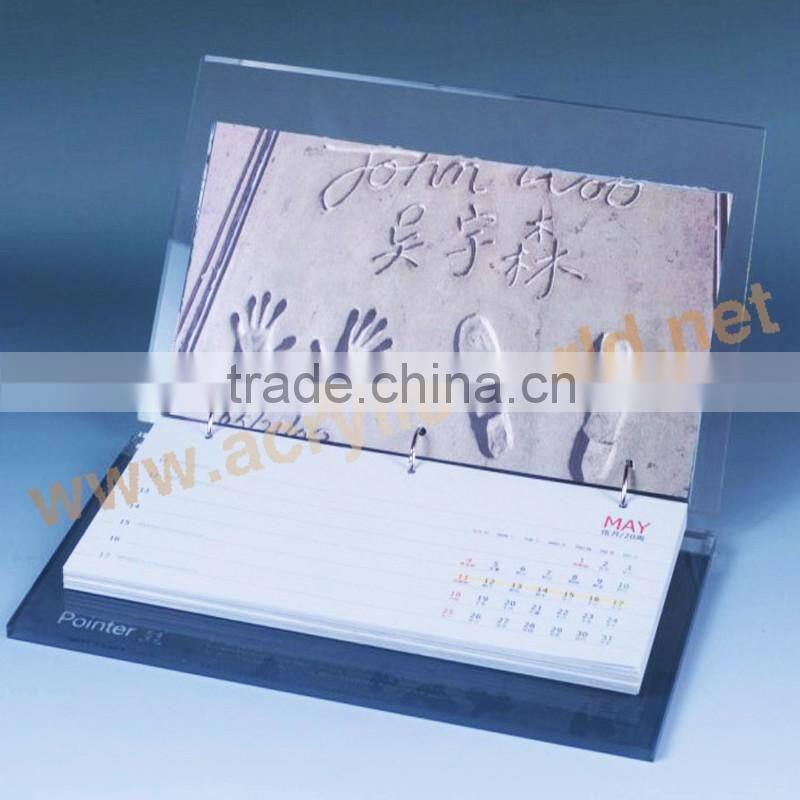 Acrylic Flip Chart / calendar /chart Holder