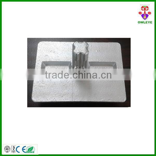 43glass beads road stud reflector for driveway