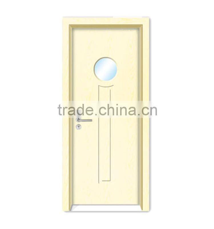 cheaper price mdf interior door PVC door