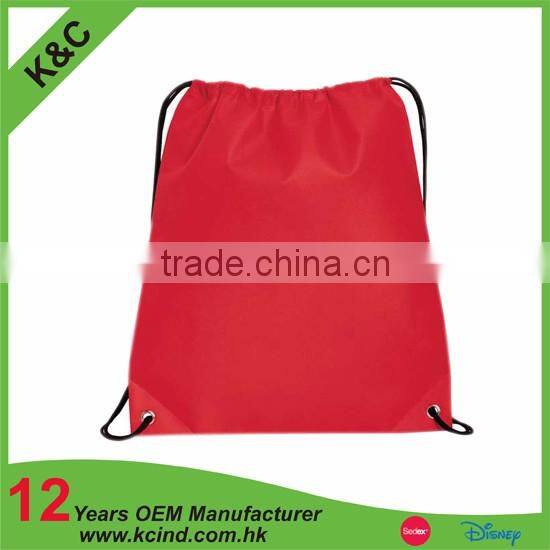 OEM blank cotton drawstring bag gift bag