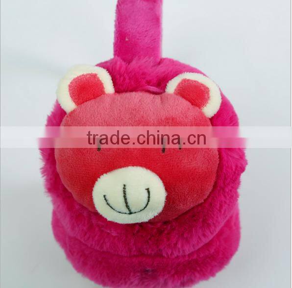 3D Animal Head Warm Fashion Earmuffs
