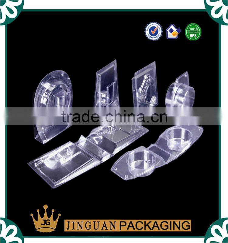 Disposable PET Clamshell Blister Packaging