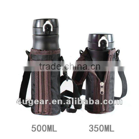 Promotional nylon fabric hot water bottle cover