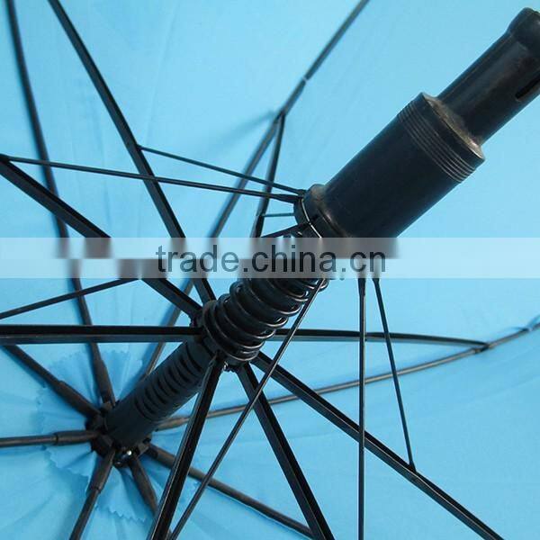 Custom Print Golf Umbrella With High-class Fiberglass Frame