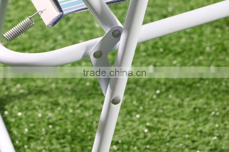 Hotsale Outdoor Folding Beach Chair with Spring