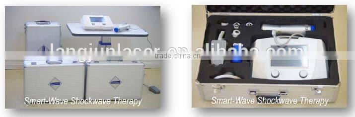 Touch screen extracorporeal shock wave therapy plantar fasciitis