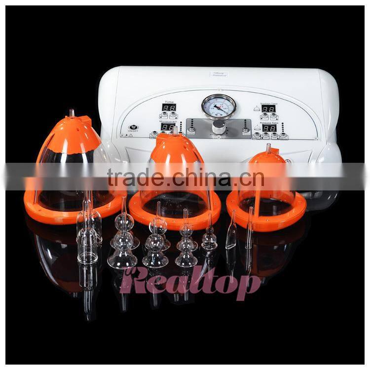 Vaccum cupping threapy& massager machine breast lift massager breast enhancer Suction Pump