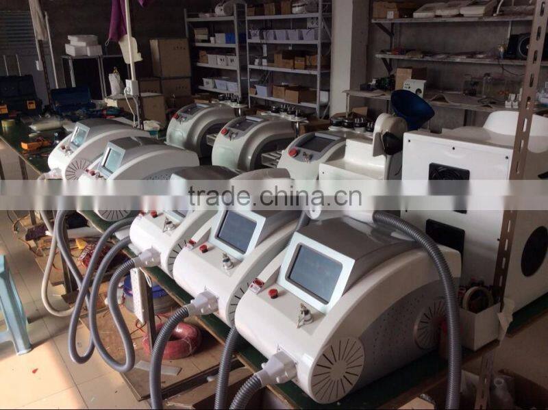 Newest!!!Portable Q Switched Nd Yag Laser For Tattoo Removal