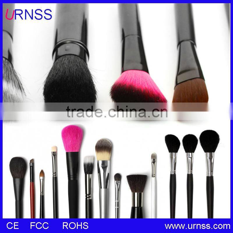 Hot sale 10 piece custom made private label cosmetic brush set