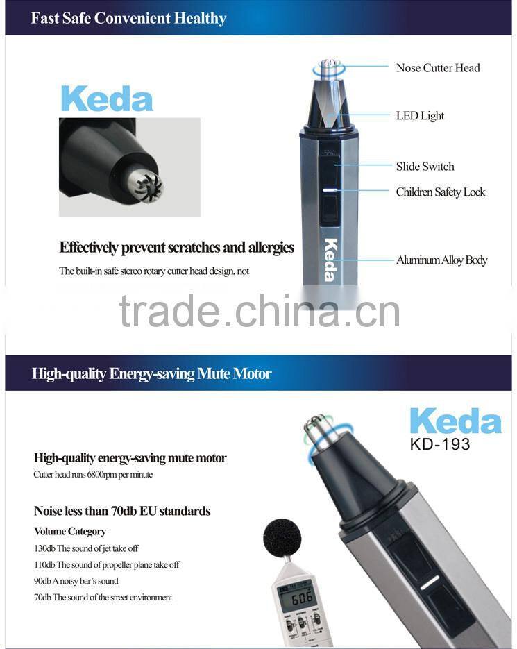 Aluminum Alloy Material Nose Hair Trimmer