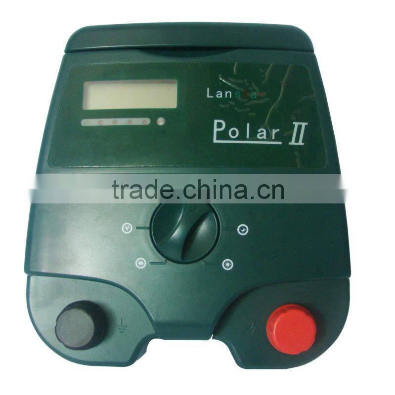 2J output Lanstar electric fencing system for animals horse fence energizer of up to 20 km