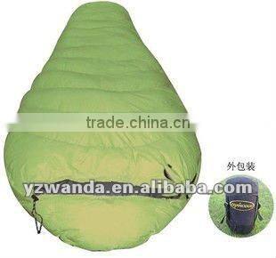 fashion outdoor goose feather sleeping bag