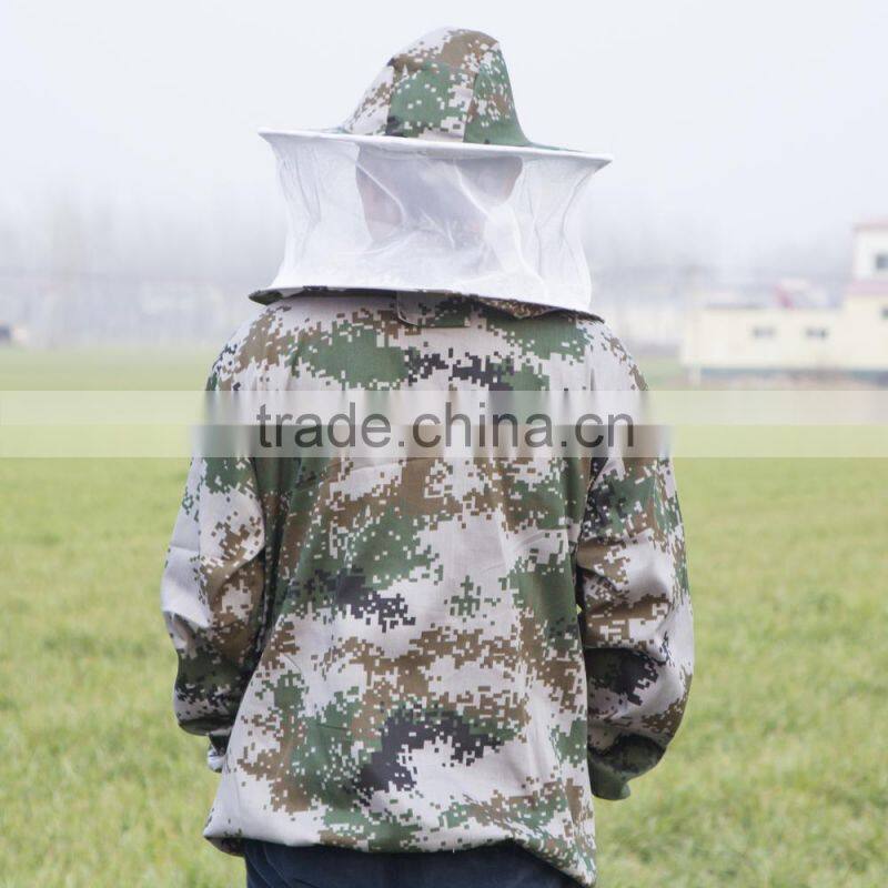 hot sale beekeeping clothing / cheap and durable bee suit half body